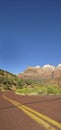 Road in Zion National parc