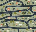 Roadmap, Fabric Pattern, Seanmless Pattern.