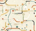 Roadmap, Fabric Pattern, Seanmless Pattern.