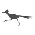 Roadrunner logo icon design Royalty Free Stock Photo