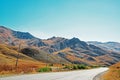 Roads in Azerbaijan Royalty Free Stock Photo