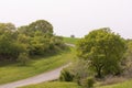 Roads in beautiful places of Azerbaijan Royalty Free Stock Photo