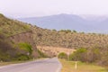 Roads in beautiful places of Azerbaijan Royalty Free Stock Photo