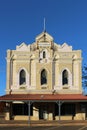 Roads Board Chambers building with its decorative facade in Federation Free architectural style in Kalgoorlie, Australia