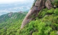 Roads built along the cliffs among the grand mountains-Lingshan Shangrao