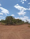 Roads of Cloncurry Dam Royalty Free Stock Photo