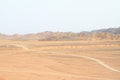 Roads in desert in Marsa Alam