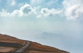 Roads on Lanzarote island, transportation, best way to discover Royalty Free Stock Photo