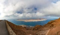 Roads on Lanzarote island, transportation, best way to discover Royalty Free Stock Photo