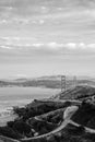 Roads near the Golden Gate Bridge Royalty Free Stock Photo