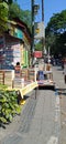 Roads and shops full of books at Appa Balwant Chowk in Pune. Royalty Free Stock Photo