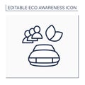 Roadsharing line icon