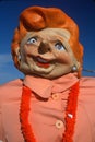 Roadside attraction of caricature of Margaret Thatcher, Nova Scotia
