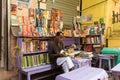 Roadside book seller