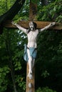 Roadside Crucifix Royalty Free Stock Photo