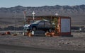 Roadside memorial in Chile.