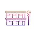 roadside motel nolan icon. Simple thin line, outline vector of hotel icons for ui and ux, website or mobile application