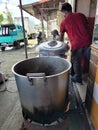 Roadside Restaurant in Philippines Offering Beef Soup