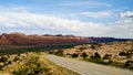 Roadside scenery in Utah near the Four Corners area. Royalty Free Stock Photo