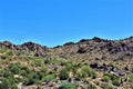 Scenic landscape view Phoenix to Las Vegas, Arizona, United States