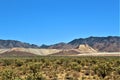 Scenic landscape view Phoenix to Las Vegas, Arizona, United States