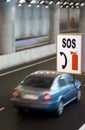 Roadside SOS Sign Royalty Free Stock Photo