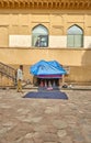 A roadside stall of indian cultural things