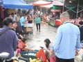 Roadside stalls selling small commodities