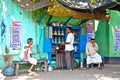 Roadside tea stall Royalty Free Stock Photo