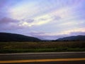 Roadside view of Field of sky