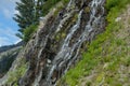 Roadside Waterfall in Yellowstone