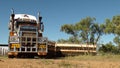 Roadtrain Royalty Free Stock Photo