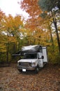 Roadtrip with motorhome in Canada Royalty Free Stock Photo