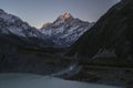 Roadtrip time! New Zealand, Mount Cook Royalty Free Stock Photo