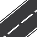 Roadway vector illustration design template