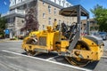 Roadwork machinery in Saint-Eustache Quebec Royalty Free Stock Photo