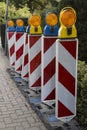 Roadwork signs