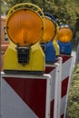 Roadwork signs