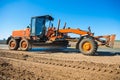 Roadworking tractor Royalty Free Stock Photo
