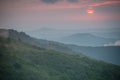 Roan Mountain Sunset Royalty Free Stock Photo