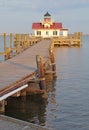 The Roanoke Marshes Lighthouse