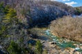 Roanoke River Blue Ridge Mountains Virginia, usa Royalty Free Stock Photo