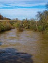 Roanoke River at Flood Stage