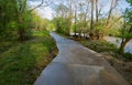 Roanoke River Greenway after the Flooding Royalty Free Stock Photo