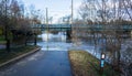 Roanoke River Winter Flooding