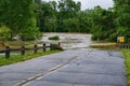 The Roanoke River Flooding, Roanoke, Virginia, USA