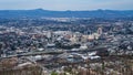 Late Winter View of Roanoke Valley, Virginia, USA