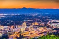 Roanoke, Virginia Skyline Royalty Free Stock Photo