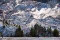 Roaring mountain, Yellowstone national park