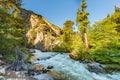 Roaring River Falls, Kings Canyon National Park Royalty Free Stock Photo